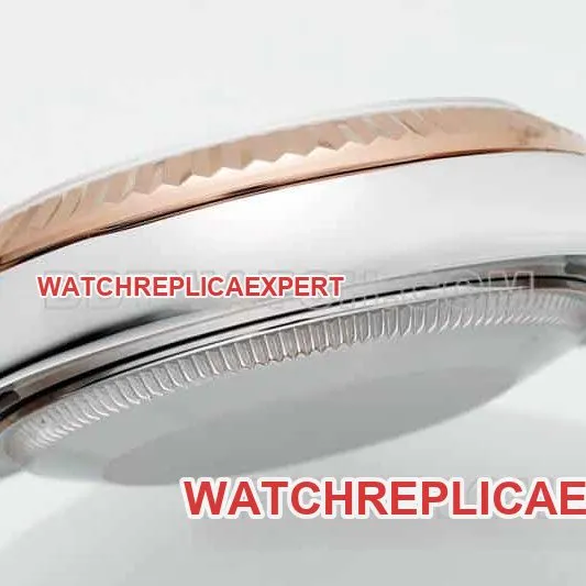 ARF FactoryRolex log 1:1top-tier replicarose gold disc 31mm gold five-lattice chain link 278271side live photo