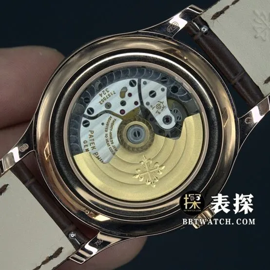 GR factory Patek Philippe complex function timepiece watch men's white dialleather strap model pictures and prices clasplive photos