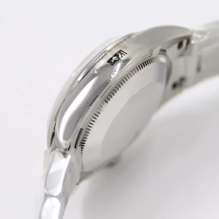 EW Oyster Perpetual Rolex1:1replica watch ladies yellow plate 31MMsteel bracelet model m277200-0005caseback live photo