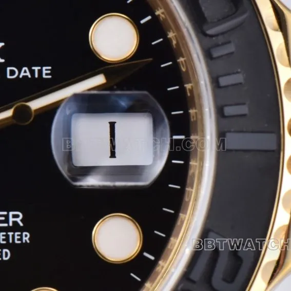 Factory C Rolex Yacht-Master top-tier 1:1high-quality replicablack dialyellow gold rubber model M226658-0001clasplive photos