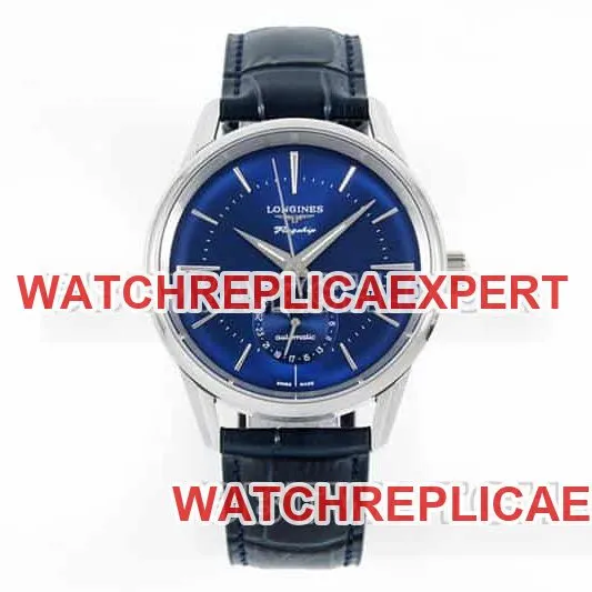APS factory Longines classic replicasuper cloneblue dialmoon phaseL4.815.4.92.2braceletlive photos
