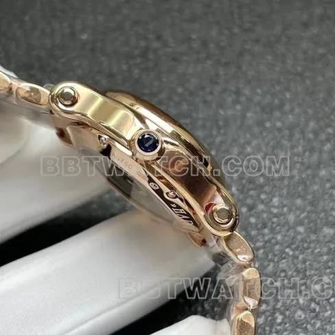 1:1replica watch YF factory ChopardHAPPY SPORTrose gold plate diamond bezel2892 mechanical clasplive photos