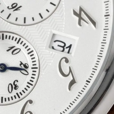top-tier Hermès men's white dial brown belt retro quartzleather strap watch detail shots