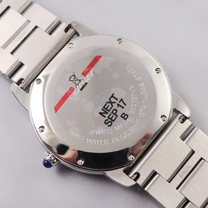 Cartier London series couple watch side view