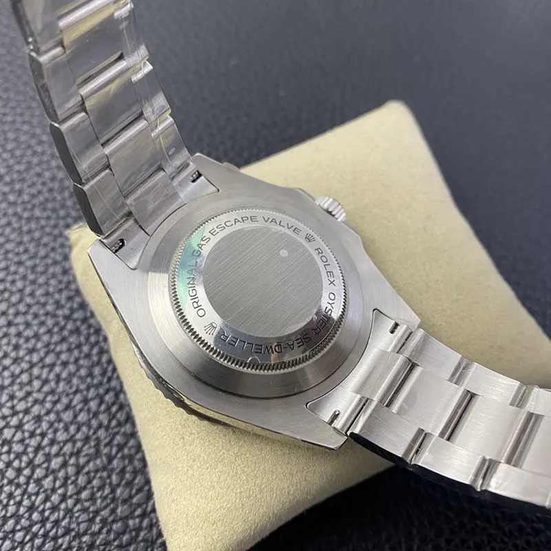 Rolextop-tiersuper watch single red Sea-Dweller series men's mechanical watch clasp picture