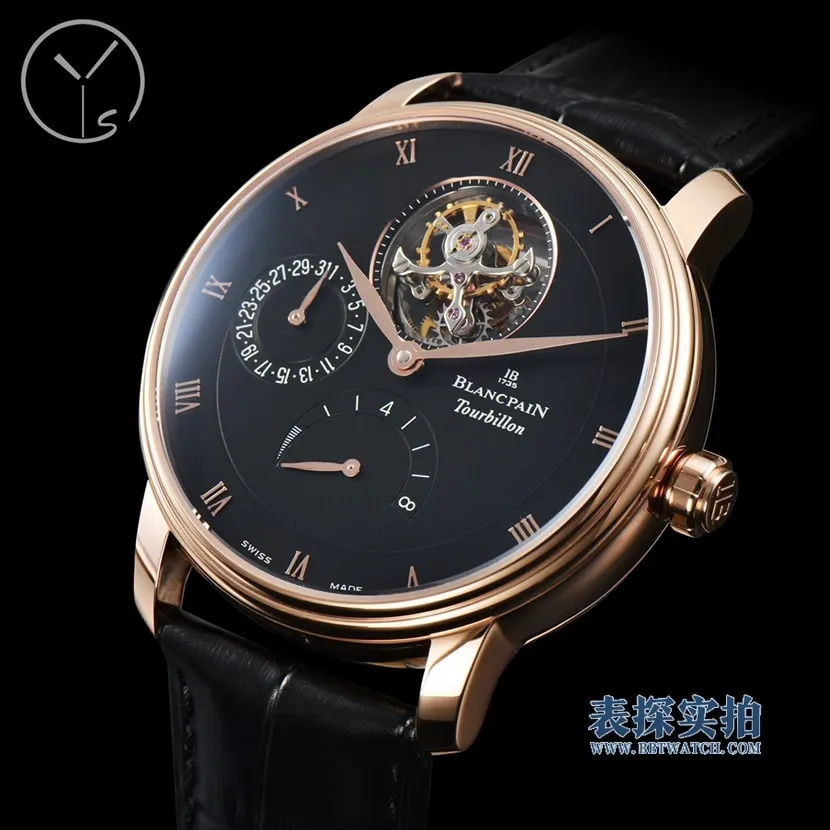Dachang high-quality YSBlancpain upgraded version of the classic series tourbillon men's mechanical watch movement