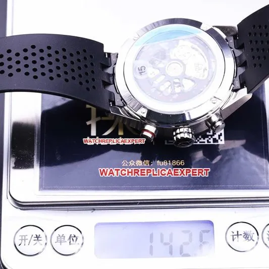 xf factory TAG Heuer watch Carrera racing chronograph stopwatch front view