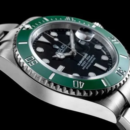 RF factory top-tier watch Rolex automatic movementblack dialsteel bracelet men's watch detail shots