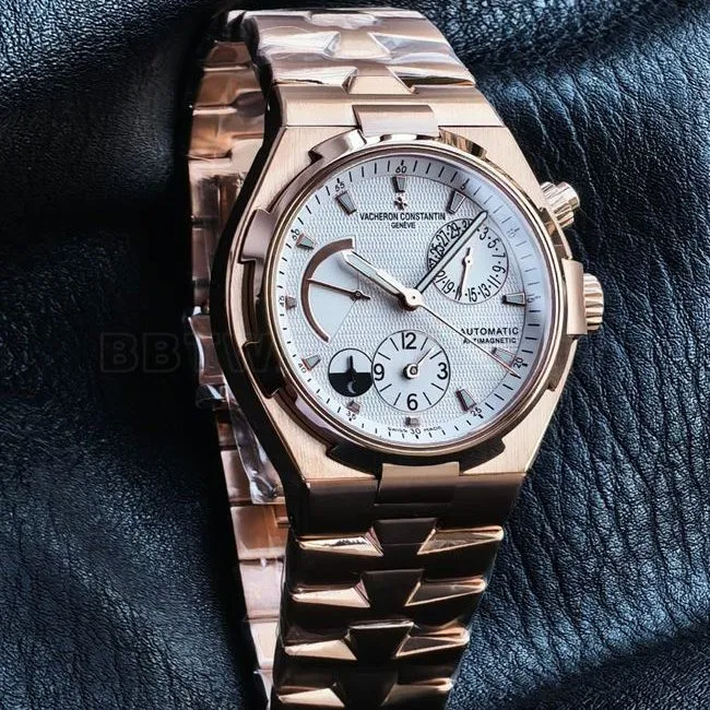 collectible watch KR factory across the world Vacheron Constantinrose goldwhite dial47450front live photo