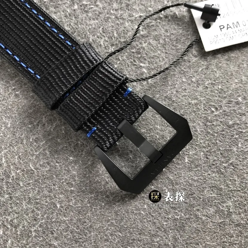 VS FactoryPaneraiPam1176top-tier 1:1high-quality watch men's black dialleather strap picture and price caseback live photo