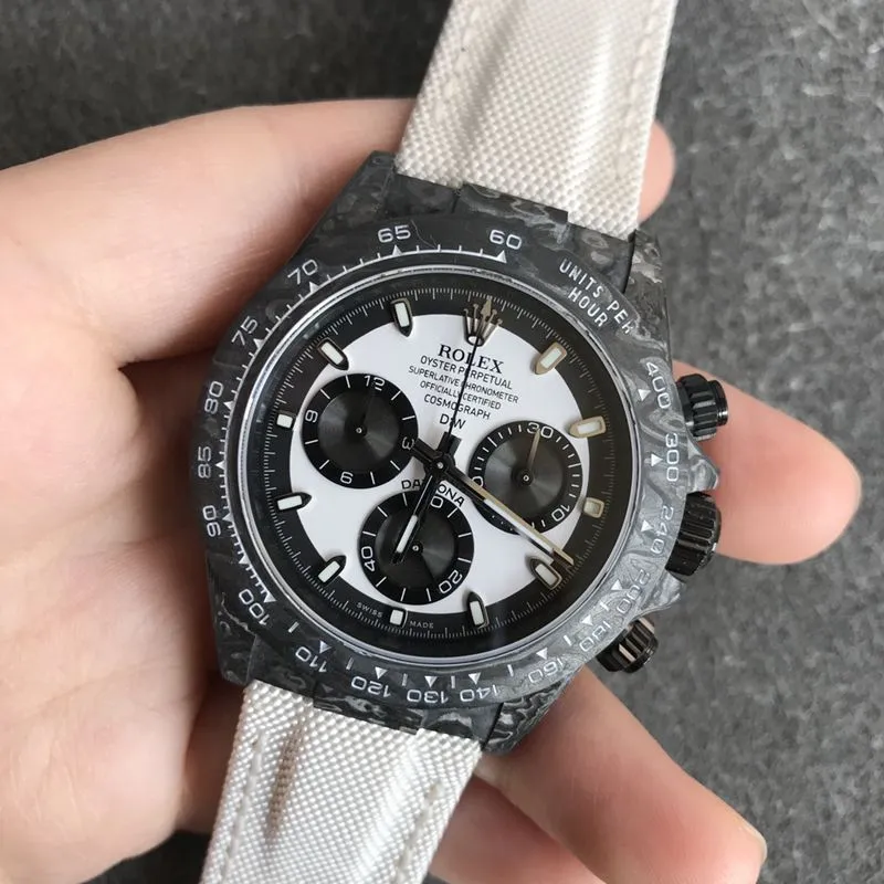 Rolextop-tiersuper watch universe chronograph Daytona series men's mechanical watch side view