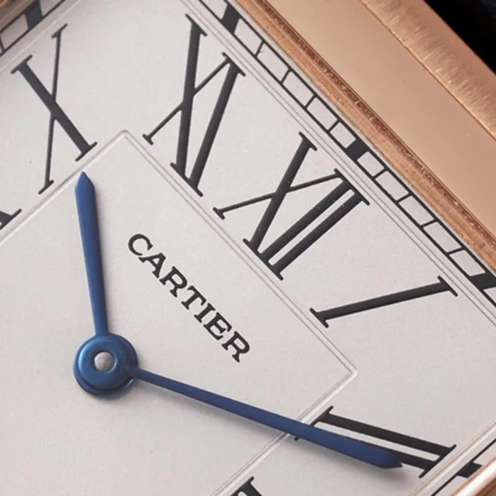 New masterpiece CartierCartier Santos couple watch detail shots