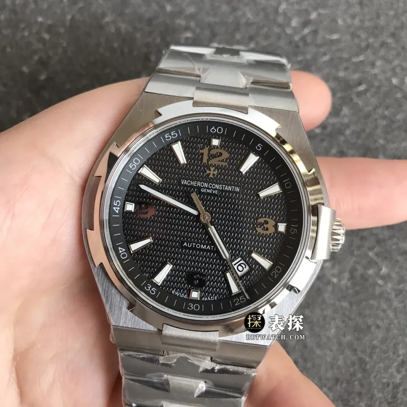 MKS FactoryVacheron Constantin watch men's black dialsteel bracelet picture and price side live photo