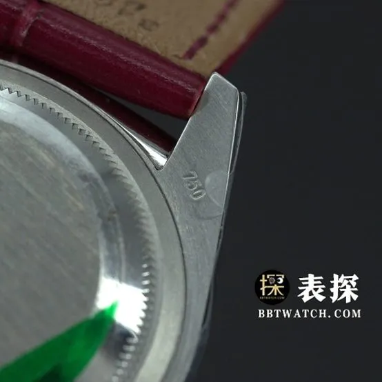 TR factory Rolex Day-Date type watch men's red dial leather strap model pictures and prices caseback live photo