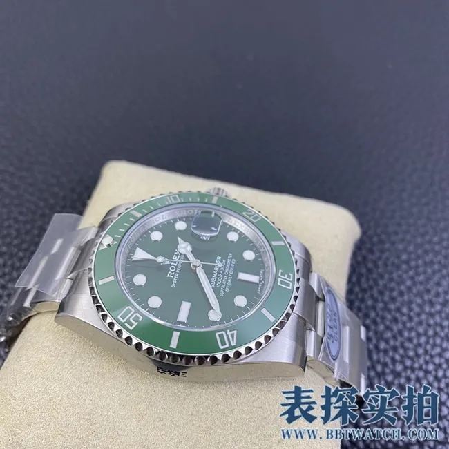 Factory C Rolex Starbucks Submarinertop-tier green bezel watch_price_picture_how is the quality front