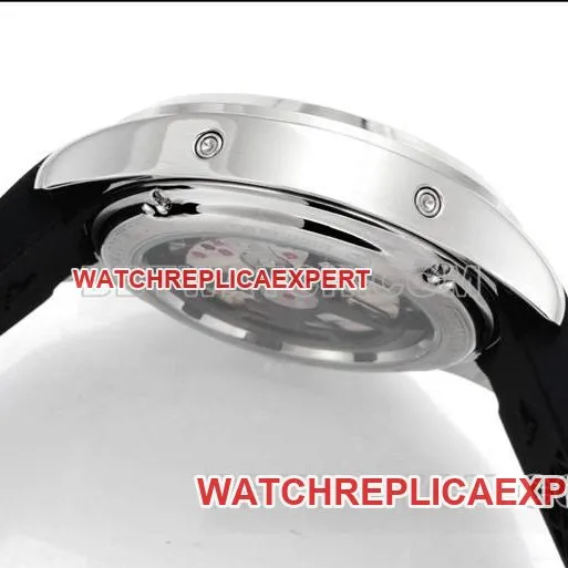 1:1replica watch Beichen Jaeger-LeCoultre gray plate mechanical black rubber model side live photo