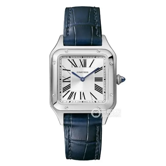 F1 factory Cartier Santos super clonesilver dial small size WSSA0023caseback live photo
