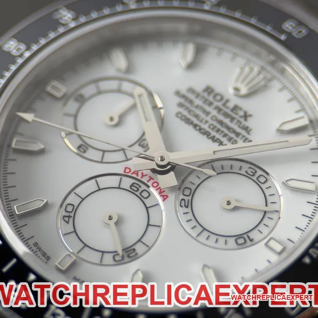 CBD Factory Rolex collectible watch Daytonawhite dialsteel bracelet4131side live photo