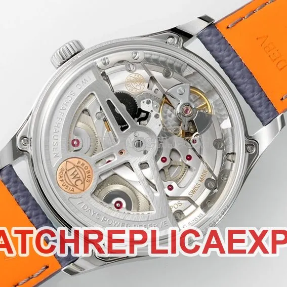 APSIWC watch Portugal 1:1top-tier replica2024 new blue dialIW501708side live photo