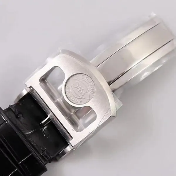 YL factory watch IWC Portuguese 7-day chain new plate movement display small seconds detail shots