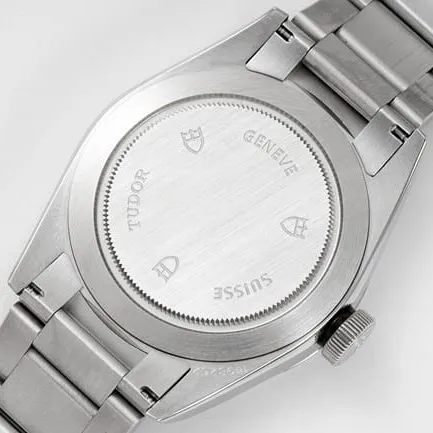 top-tier watch Tudor men's white dialsteel bracelet Biwan M79540 series 41 mechanical watch side view