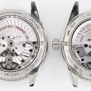 VS FactorySeamasterOmega1:1replica watch 233.32.41.21.01.001 comparison genuine review back comparison picture