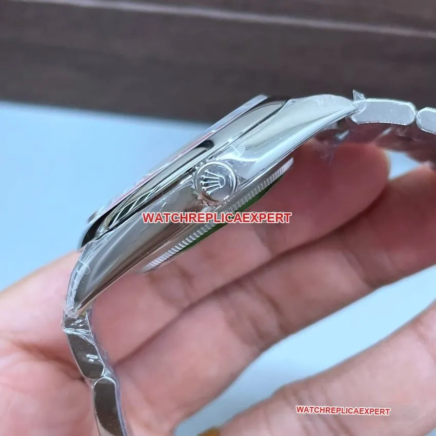 VS Factory Rolex Oyster Perpetual Super A 2024 New 41mm Red Dial m124300-0007 Watch Strap Real Shots