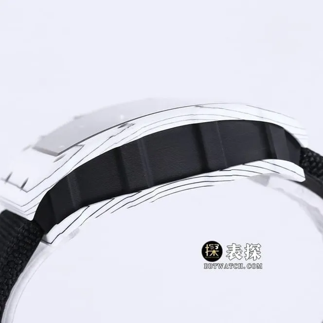 BBR RM 35-01Richard Mille1:1replica watch men's black dial black Velcro bracelet side live photo