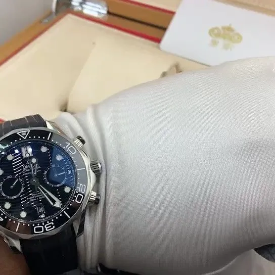 Omega Seamaster Seamaster Diver 300M Chronograph 44mm Blue Men Automatic