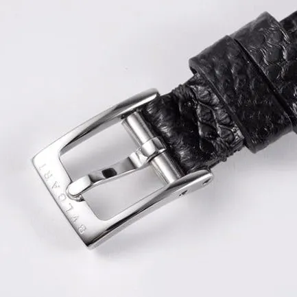 BV Factory Bvlgari Top collectible watches Women's Black Plate Black Strap Quartz Serpenti Series Watches Buckle Figure
