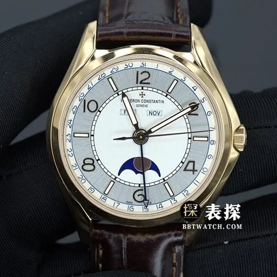ZF Factory Vacheron Constantin Woodland Model Top collectible watches Men's Full Calendar Moon Phase strap models Pictures and Prices Side by Side Actual Pictures