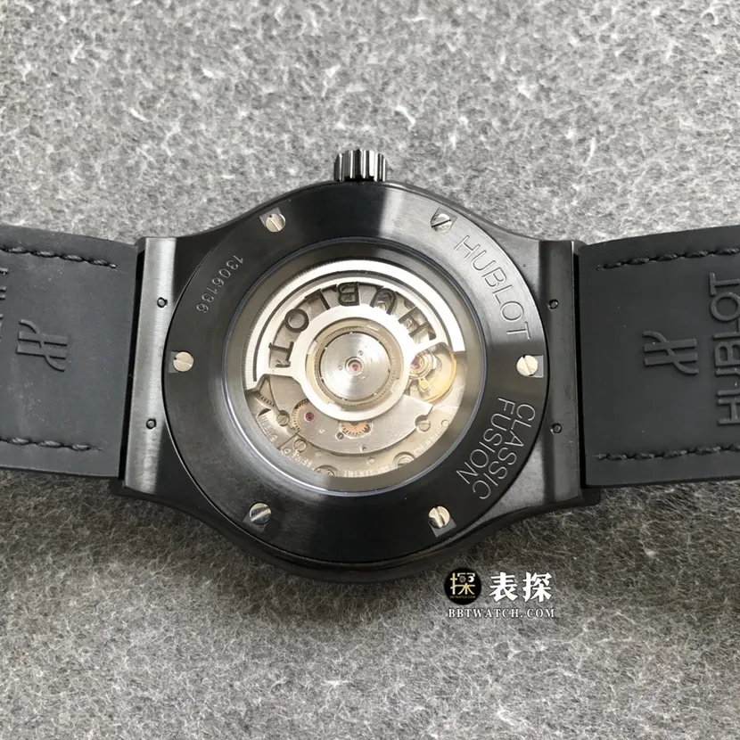 WWF classic fusion Hublot1:1replica watch skull plate leather strap model 542.ND.9100.LR.1700.SKULLmovement picture