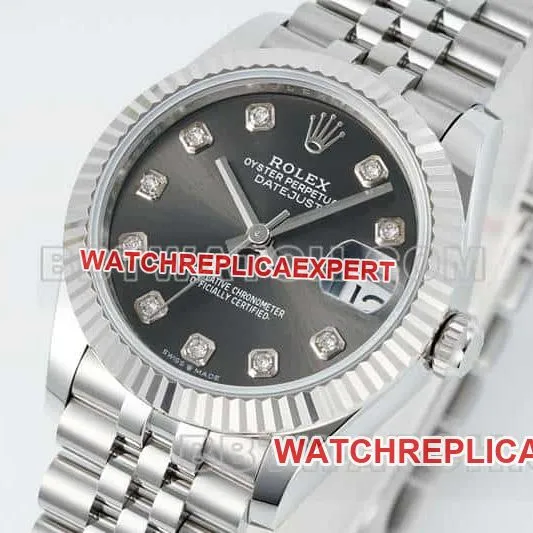 ARF FactoryRolex log 1:1super cloneblack dial31mm five grid link 278274side live photo