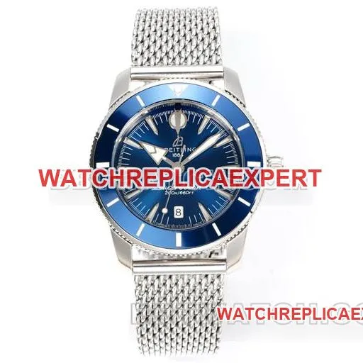 collectible watch superocean culture BLS factory Breitlinggreen dial rubber braceletfront live photo