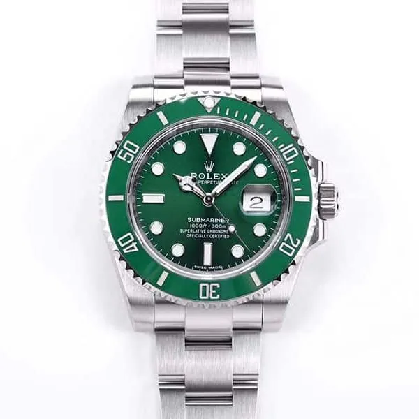 N Factory Rolex Top Watch "Green Water Ghost" V11 Version Review and Iteration V12 Detail Pictures