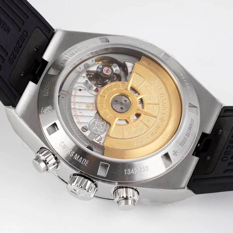Vacheron Constantintop-tierhigh-quality watch Zonghengshihai series men's mechanical black face watch side view