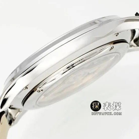 IM Master Jaeger-LeCoultre collectible watches Men's Silver Plate Belt Model 1238420 Side Actual Pictures