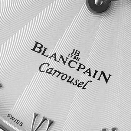 Blancpain top men's white plate black belt classic full series tourbillon mechanical belt watch movement figure