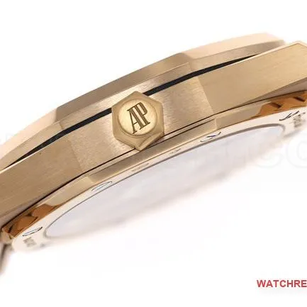 top-tier watch ZF FactoryRoyal OakAudemars Piguetblack dial15500side live photo