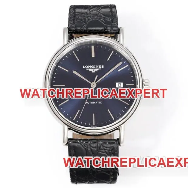 Longines1:1replica watch XC factory elegant 40mmblue dialL888mechanical movementleather strap model braceletlive photos