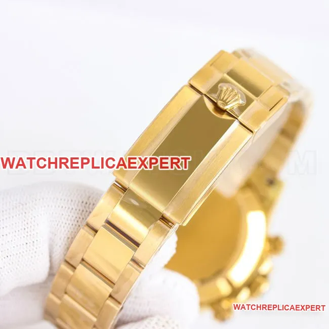 collectible watch DaytonaPPM factory Rolex black mother-of-pearl dial 4130 mechanical front live photo