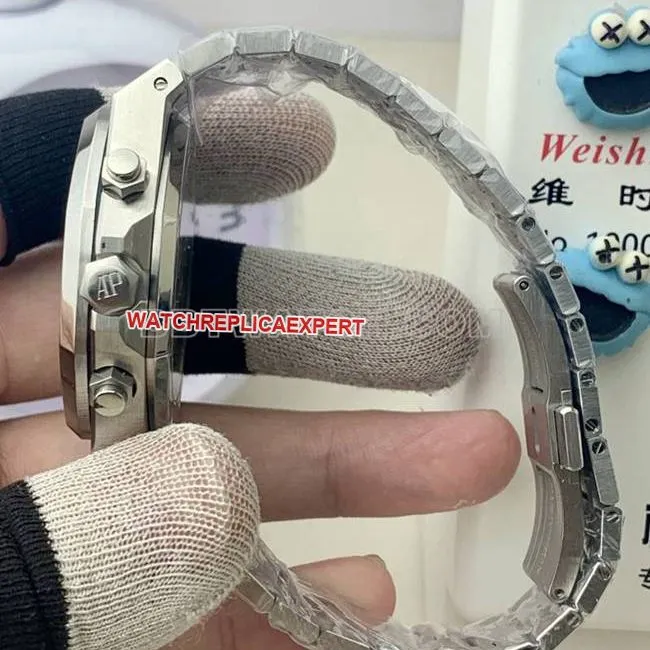 top-tier watch Royal OakBLS factory Audemars Piguetblue dial mechanical 26420caseback live photo