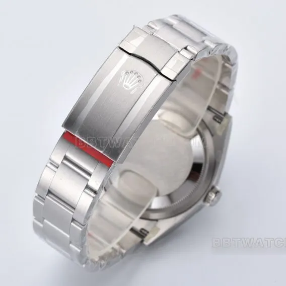 Factory C Rolex Oyster Perpetual 1:1top-tier replica36mm bubble noodle m126000-0009front live photo