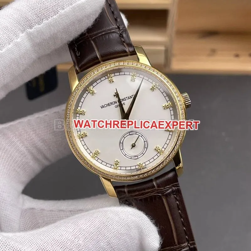 Vacheron Constantintop-tier watch XR factory passed on white dial2824mechanical movementleather strap model 82172clasplive photos