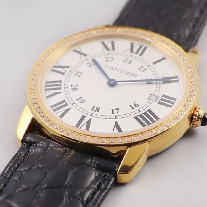Cartier London series couple watch clasp picture