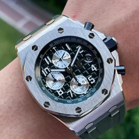 Top APF Factory New Color Audemars Piguet Royal Oak Offshore 26238 Series 42mm Watch Buckle Pictures