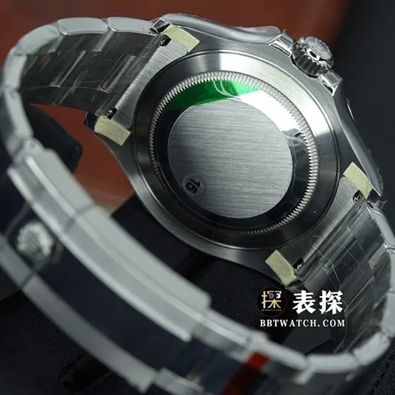 VS Yacht-Master Rolex1:1replica watch lume rhodium white dialsteel bracelet model m126622-0001side live photo