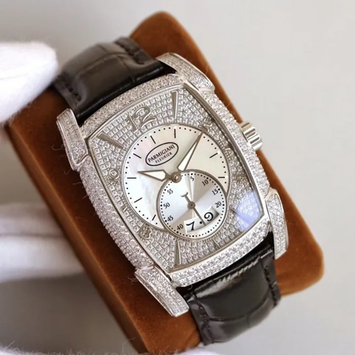 top-tier watch Parmigiani Fleurier men's gold plate KALPA series fully automatic movement watch detail shots