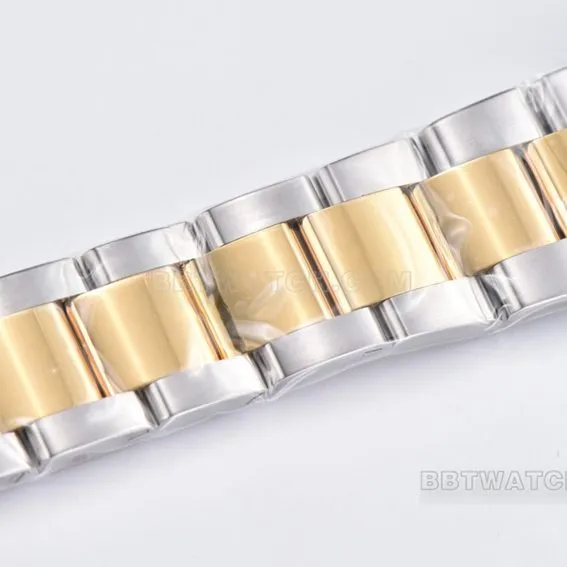 Factory C RolexDaytonasuper cloneblack dial gold steel bracelet model m116503-0004braceletlive photos