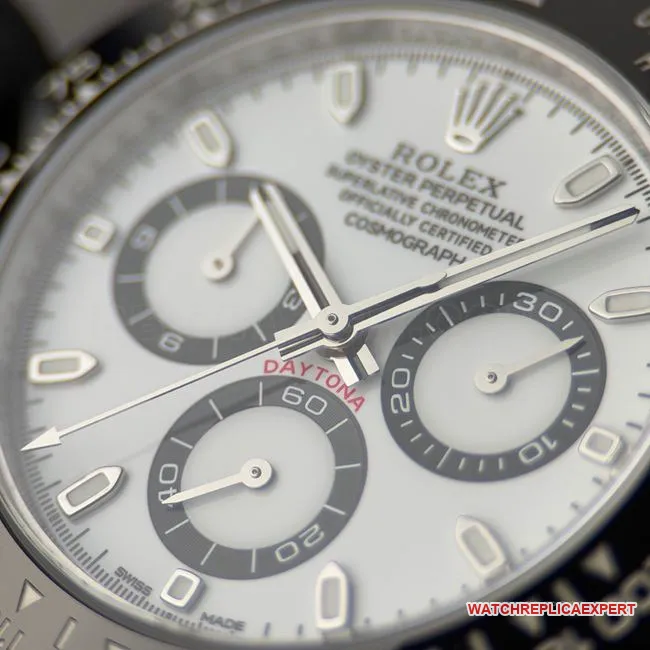 watch RolexCBD factory Daytonawhite dialsteel bracelet4130clasplive photos